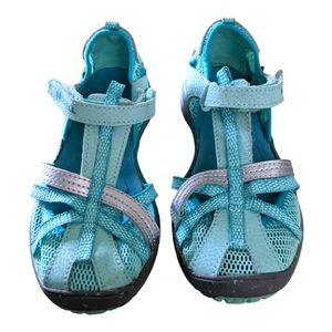 Merrell Water Sandals Hydro Monarch Little Girls Size 11W Leather Upper